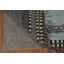 Tapis oriental rayé marocain en laine 7 x 11