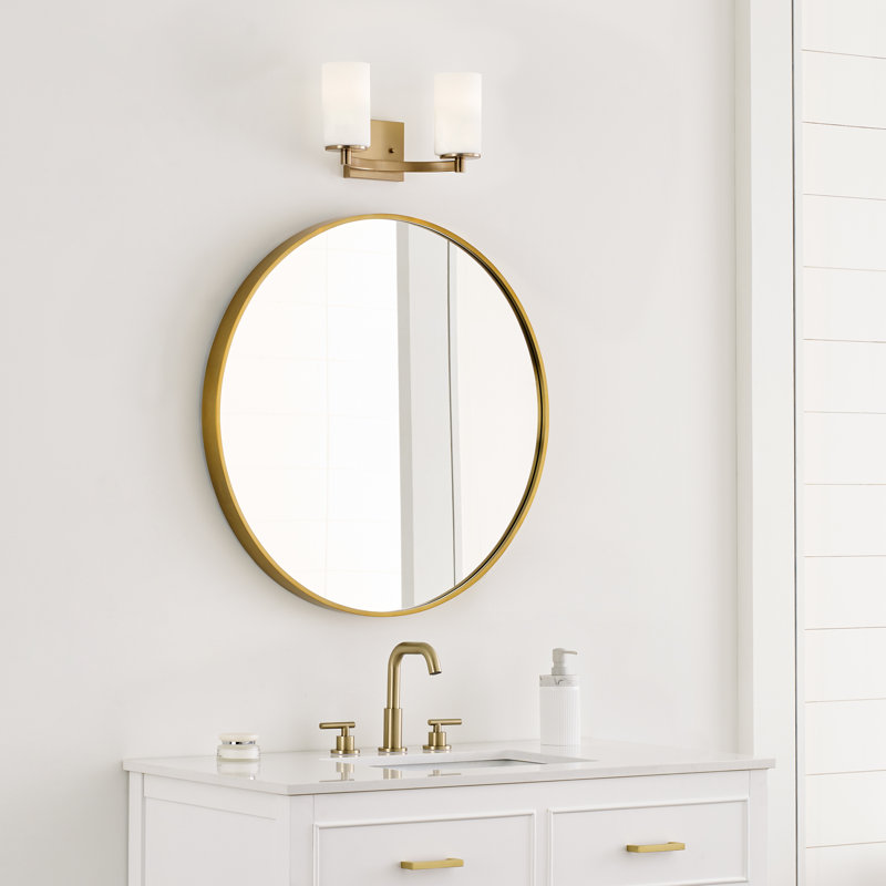 Aydrien 2 - Light Dimmable Vanity Light, Satin Brass