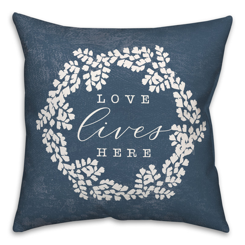 Floral Throw Pillow