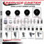 Jeu de roulettes extensibles en caoutchouc souple 5 po 7/8 po