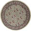 Wool Oriental Area Rug in Ivory