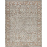 Ottoman Hand Knotted Wool Area Rug