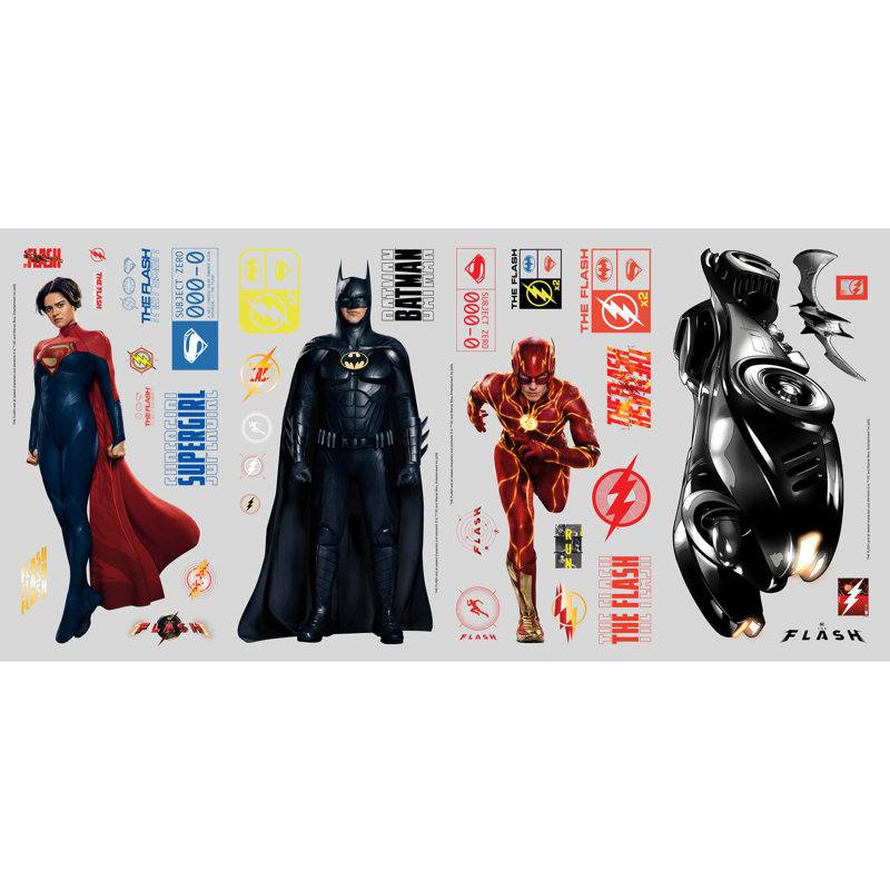 Adhésif décoratif «The Movie Super Heroes»