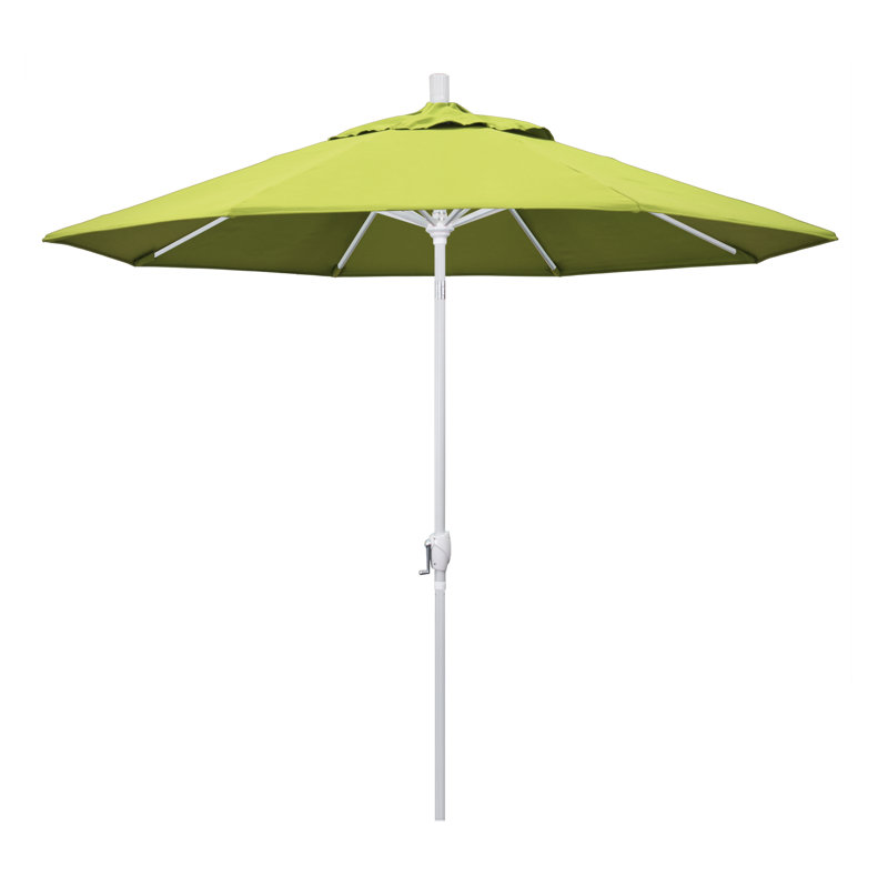 Parasol de marché 9 pi Ayomipo, Toile Sunbrella® perroquet
