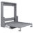 Queen Size Murphy Bed With A Shelf,-108960417