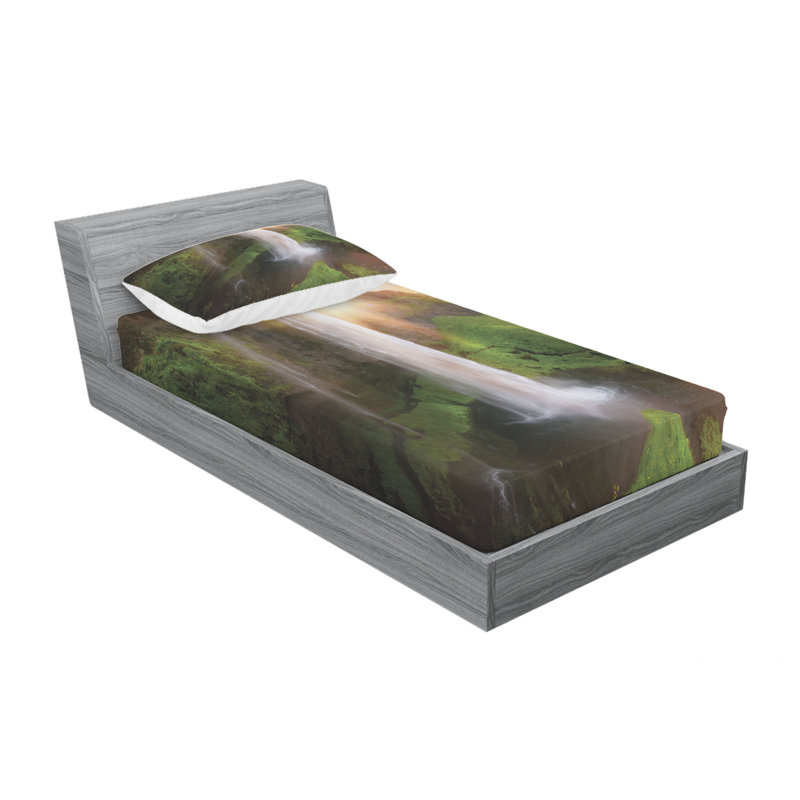 Microfiber Sheet Set, Twin XL Sheet Set with Fitted Sheet