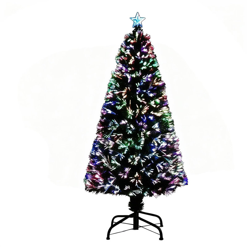 Lighted Artificial Christmas Tree, 3 ft.