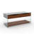 Sleek Modern Glass Coffee Table