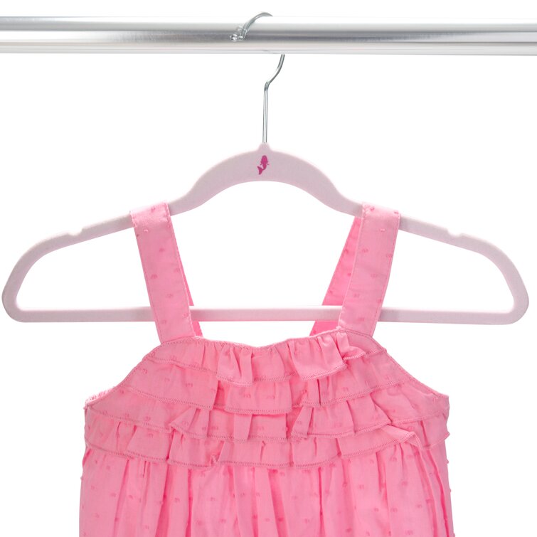 SereneLife Plastic Non-Slip Standard Hanger for Dress/Shirt/Sweater