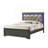 Upholstered Led Bed Made With Wood-114228964-114228961