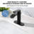 Single-Hole Single-handle Bathroom Faucet with Drain Assembly-92758992