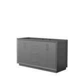 Strada 59.25'' Double Bathroom Vanity Base Only