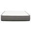 Matelas hybride 12 po, mousse viscoélastique imprégnée de gel et matelas à ressorts ensachés, technologie de refroidissement, transfert à faible mouvement-608238913