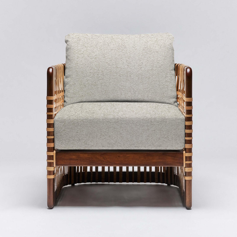 Fauteuil Palms, Châtaignier clair, Boucle de teinte