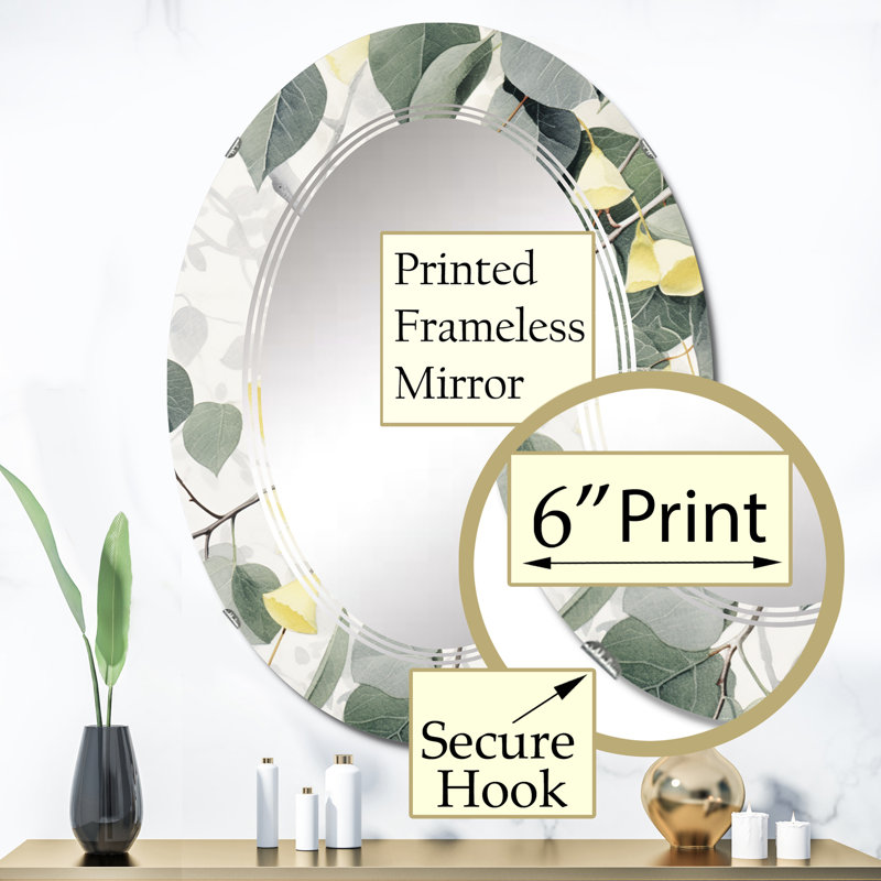 Miroir mural Sepe, 36 po x 24 po