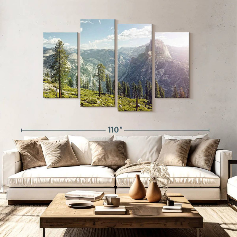 Yosemite Half Dome, 54" H x 84" W