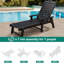 Chaise longue d'extérieur inclinable 78,7 po Alizay-1797026894