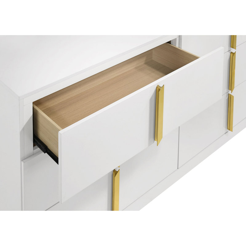 Commode 6 tiroirs Lauryn