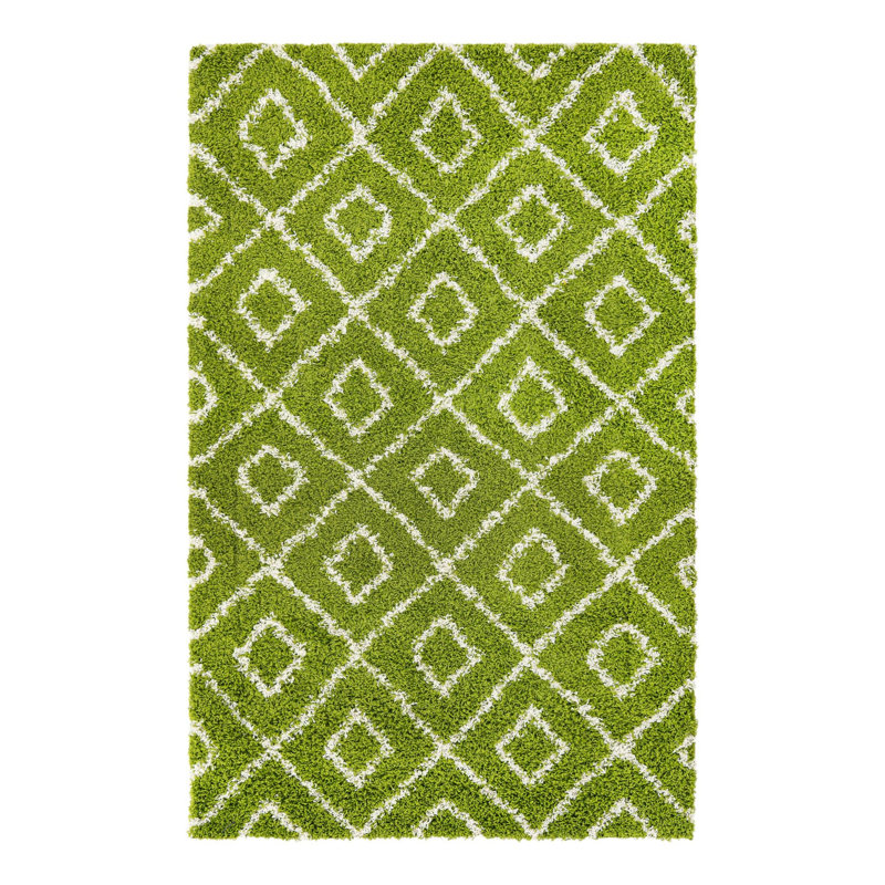 Geometric Indoor Rug, Rectangle 5'3" x 8'