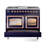 ILVE Nostalgie II Series Noblesse 40 inch Dual Fuel Range with 6 Sealed Burners, Griddle (Glass Door)-103962079-103962086