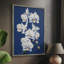 Reproduction encadrée FLORAL Series CLXVII - bois massif-408037367