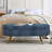 Ottoman Oval Storage Bench,Rubber Wood Legs, (43.5"X16"X16")-1368318061