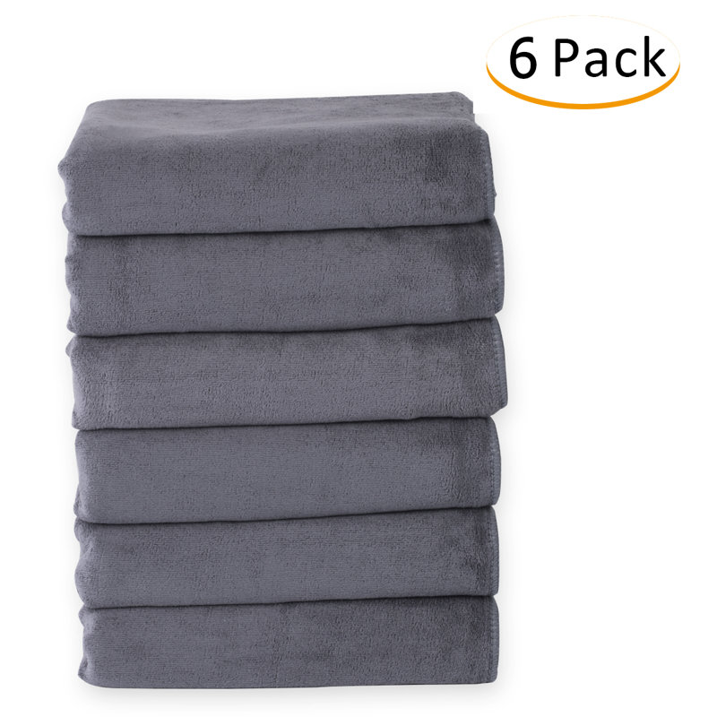 Ensemble de serviettes 6 pièces Sonoita, gris