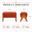 65cm Wide Rectangle Solid Colour Standard Ottoman-744513181