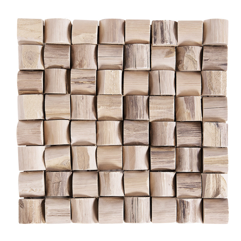 Waterbury Solid Wood Block End Table