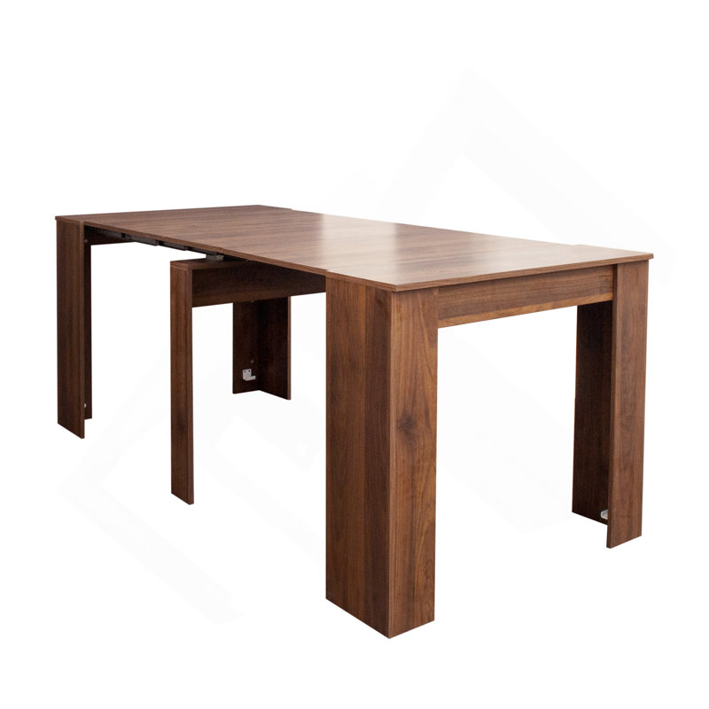 Console multifonctionnelle extensible, Noyer
