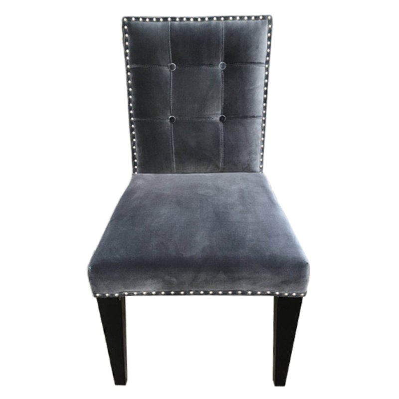 Chaise d'appoint en cuir crème Middlet