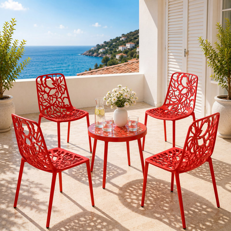 Chaise de bistro Devon Modern, Set of 4