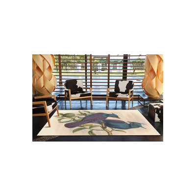 Double Dove Animal Pattern Decorative Washable Area Rug