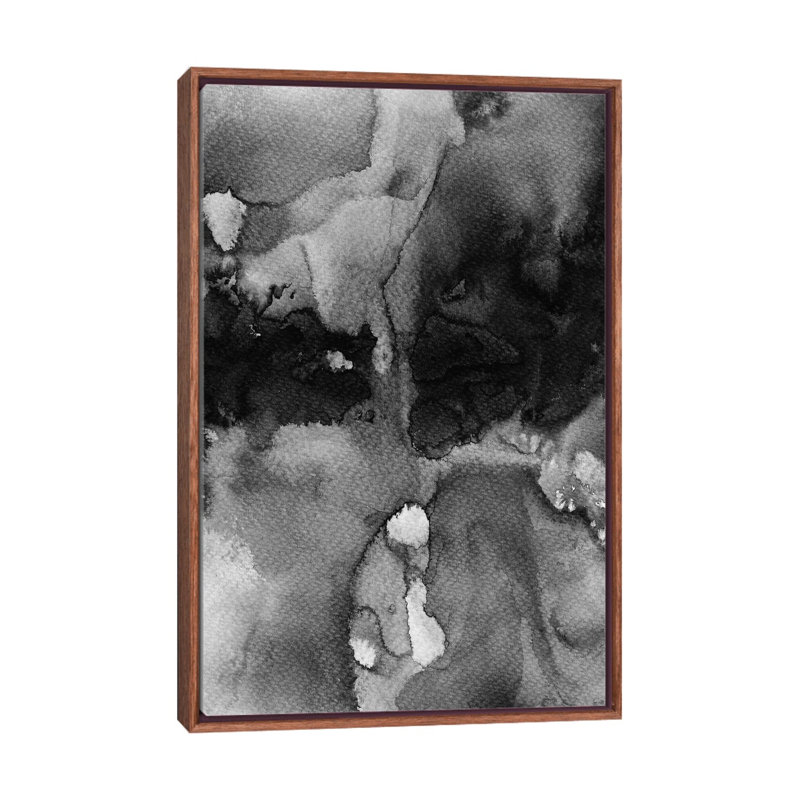 Submerged 1 Piece Wall Art on Canvas, 101.6 cm H x 66.04 cm W, Classic Brown Wood Framed