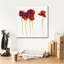 «Splash Garden 2 On White» par Shirley Novak, art mural sur toile-1972148591