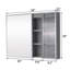 Armoire à pharmacie à fixation en surface 28 po avec miroir et tablettes-1284461137-1284461141