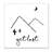 " Get Lost Desert Adventure Scene Minimal Line Doodle " by J. Weiss