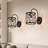 Jolie 1 - Light Dimmable Armed Sconce with Crystal Accents-510615358