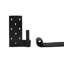 Charnière de porte simple h 4,5 po x l 24,5 po pintle