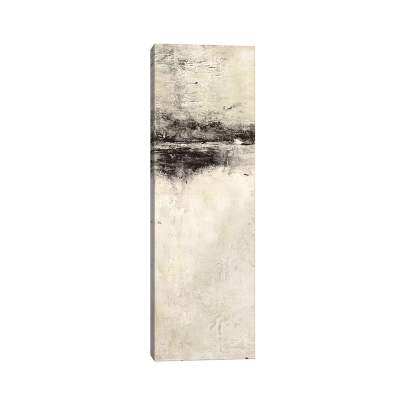Reflection In Ebony Panel I by Marie Elaine Cusson - Wrapped Canvas Panoramic Painting, 152.4 cm H x 50.8 cm W x 3.175 cm D