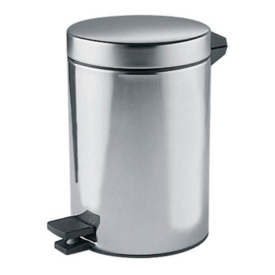 Hotellerie 0.8 Gallon Steel Waste Bin