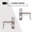 Piekos Metal Base Computer Desk-2103616038