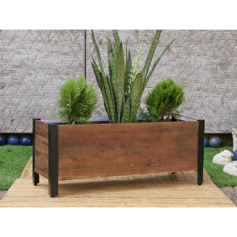 Wood Raised Garden Bed