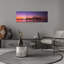 Reflection of buildings in water CN Tower Toronto Ontario Canada 1 Piece Wrapped Canvas Panoramic Wall Art-885967624
