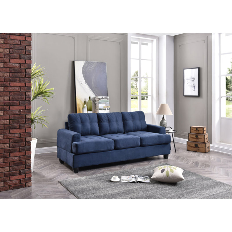 Glory Furniture Sandridge G510A-S Sofa, Navy Blue
