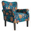 Fauteuil rembourré en polyester 30,3 po Modern-1612875389