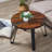Hugall Solid Wood Top Coffee Table