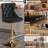 Daijiah Swivel Upholstered Velvet Adjustable Height Counter Stool-789313966-789313953