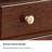 Walnut Solid Wood Accent Cabinet