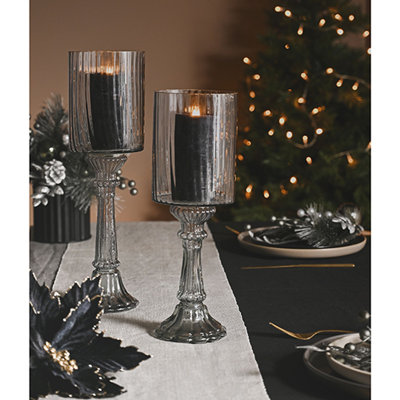Black Velvet Poinsettia Stem